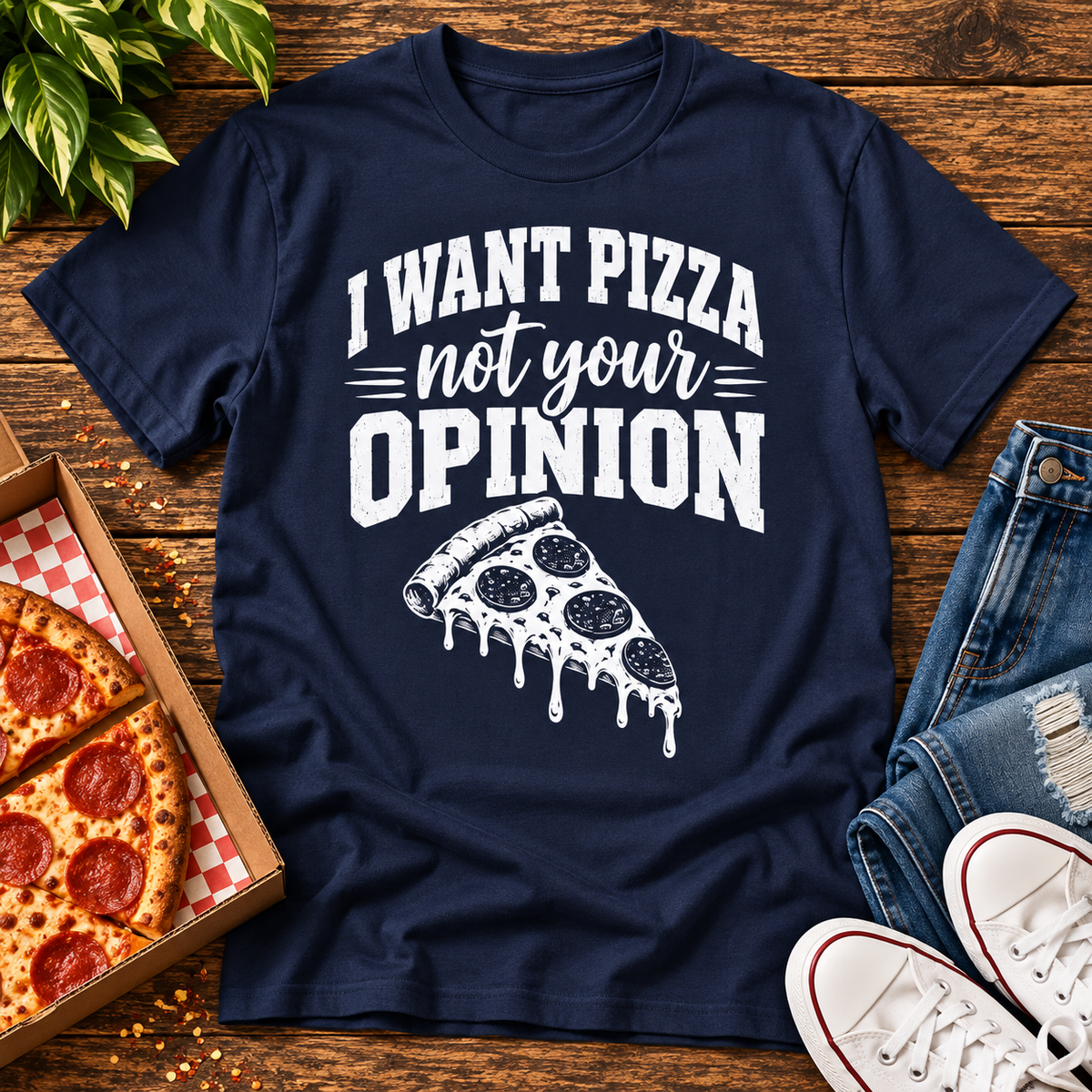I Want Pizza Not Your Opinion