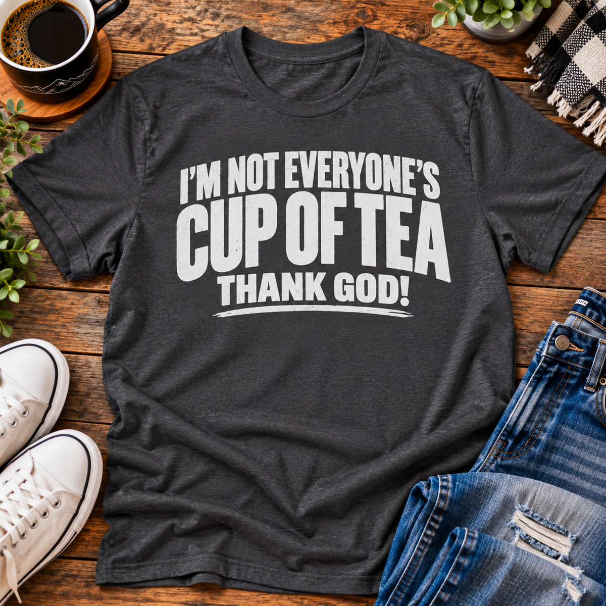 I'm Not Everyone's Cup of Tea, Thank God! Graphic Tee
