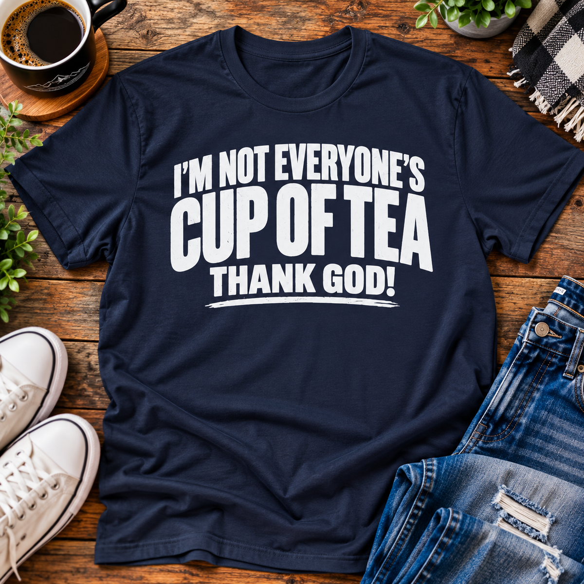 I'm Not Everyone's Cup of Tea, Thank God! Graphic Tee