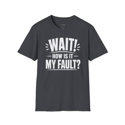 "Wait! How Is It My Fault?"