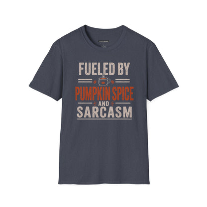 Fueled by Pumpkin Spice and Sarcasm Fall Tee