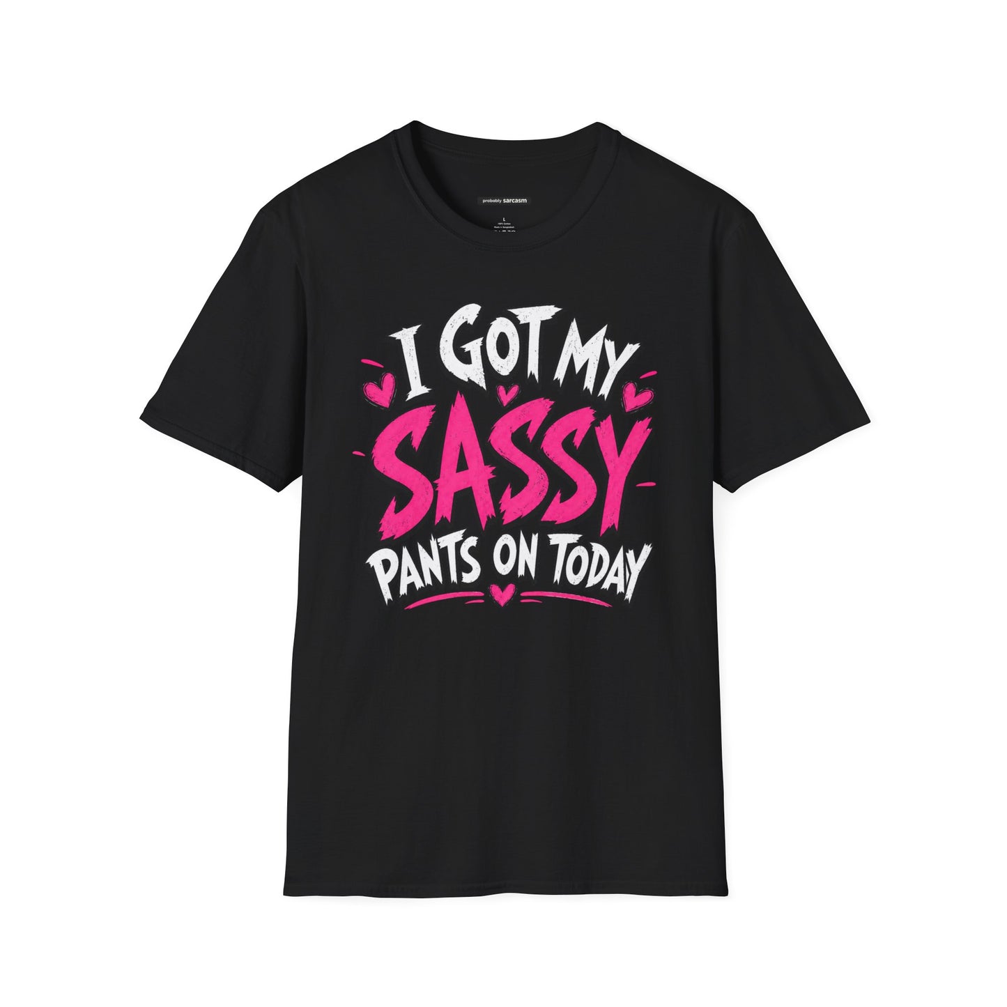 I GOT MY SASSY PANTS ON TODAY