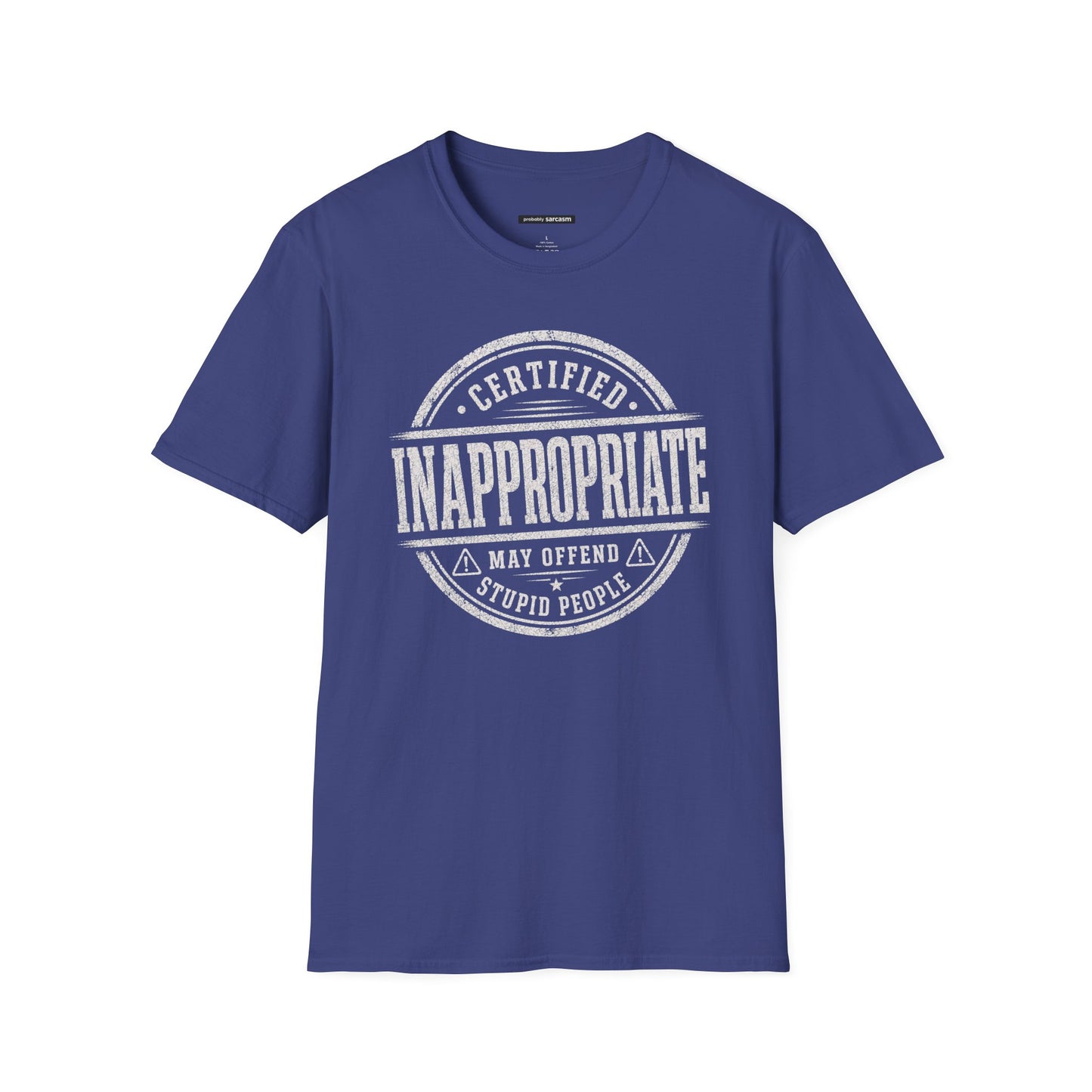 CERTIFIED INAPPROPRIATE