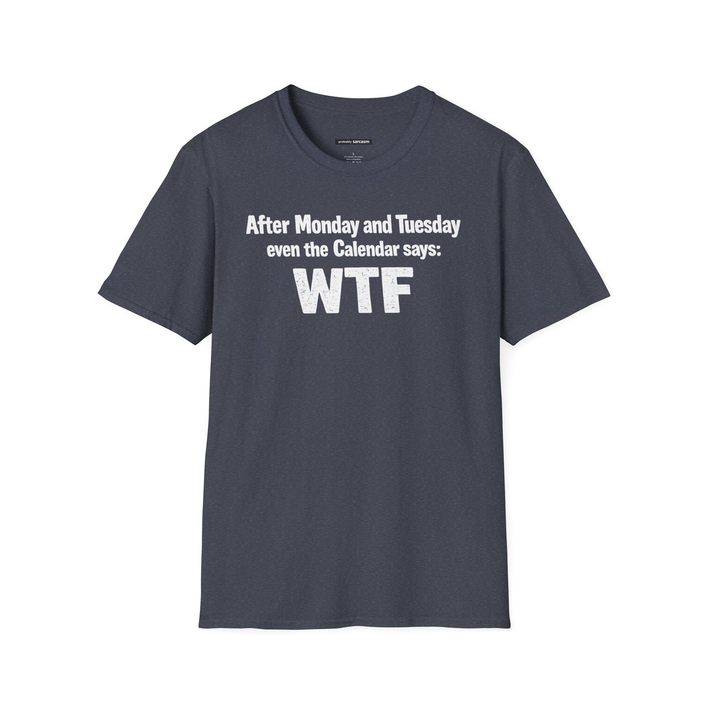 After Monday and Tuesday even the Calendar says WTF