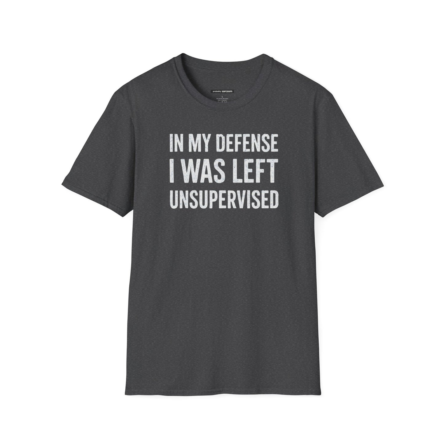 In My Defense I Was Left Unsupervised