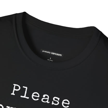 Please Lower Your Expectations