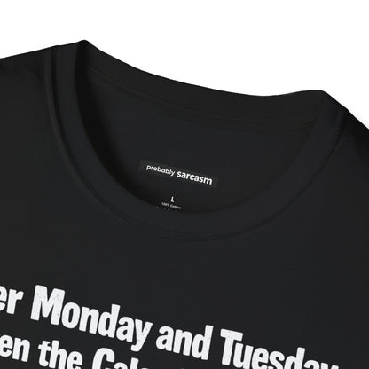 After Monday and Tuesday even the Calendar says WTF