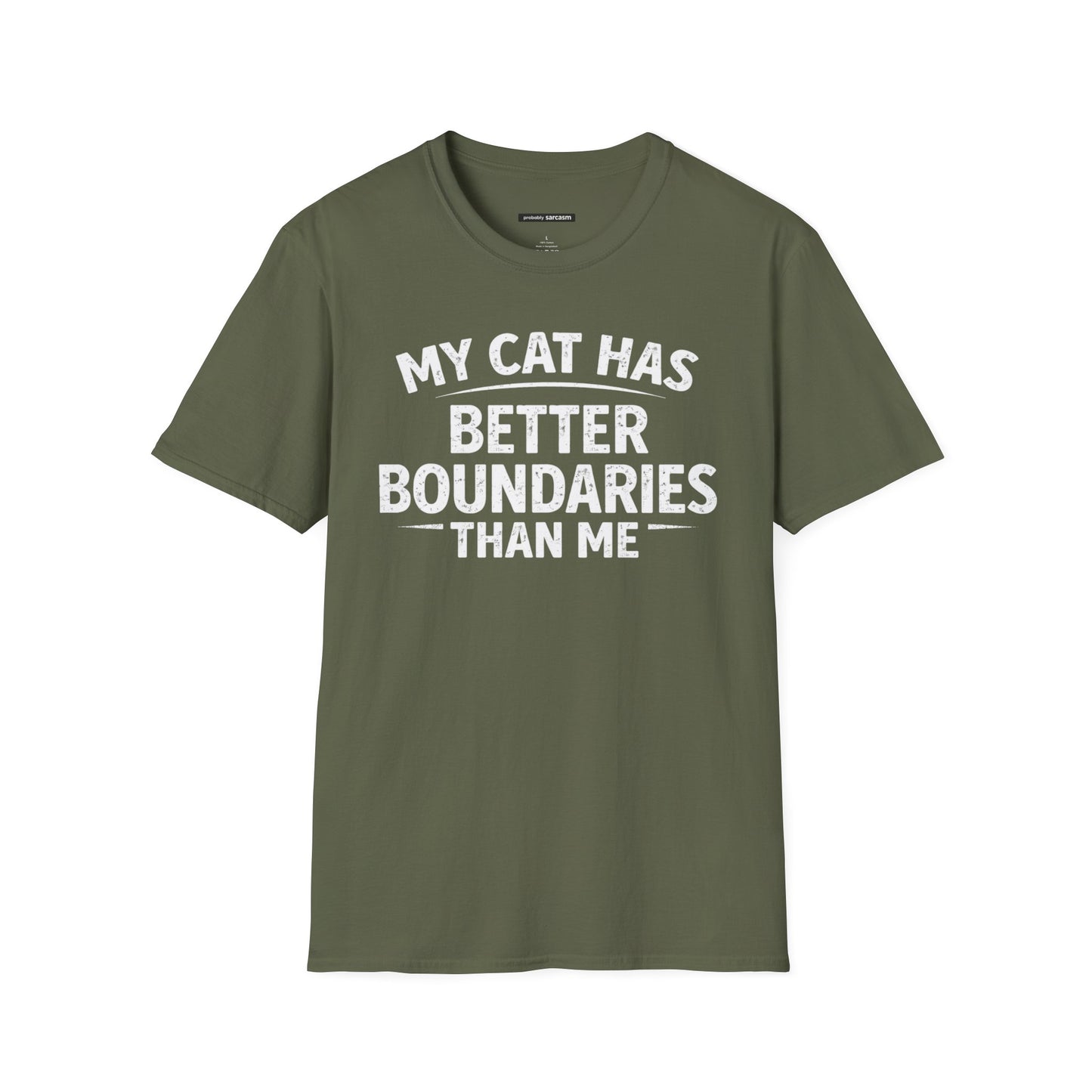 MY CAT HAS BETTER BOUNDARIES THAN ME