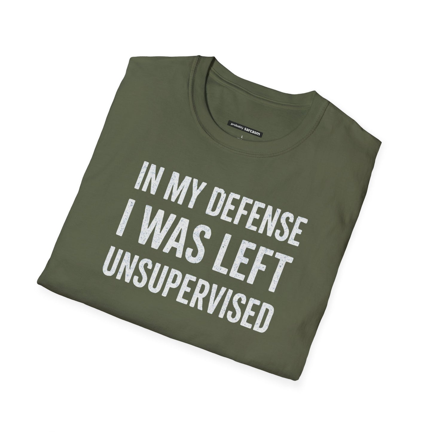 In My Defense I Was Left Unsupervised