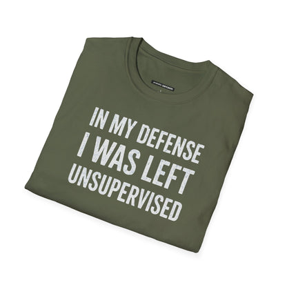 In My Defense I Was Left Unsupervised