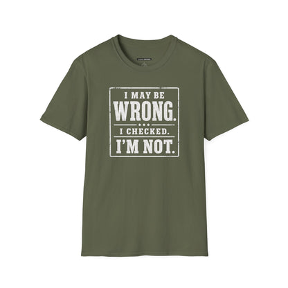 I MAYBE WRONG