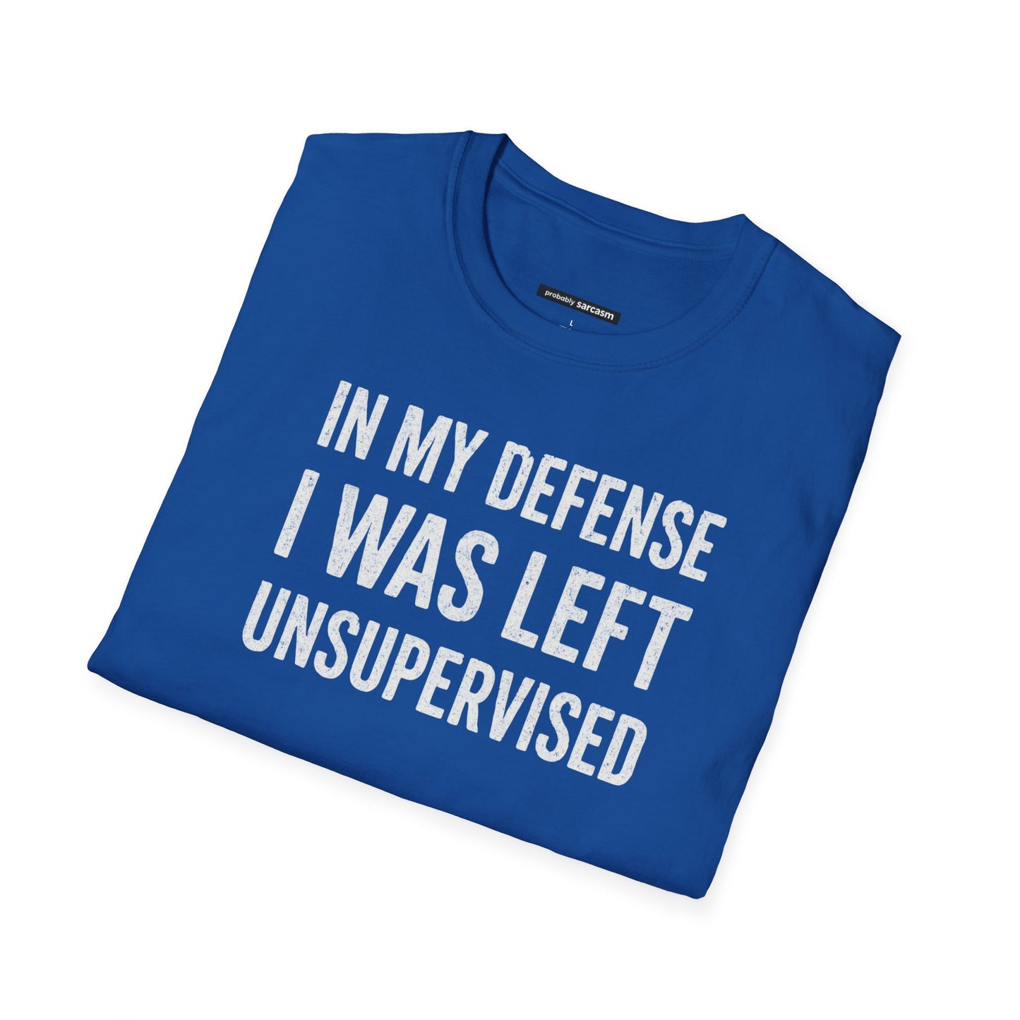 In My Defense I Was Left Unsupervised