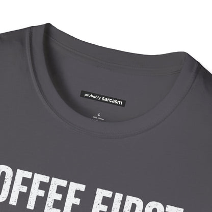 COFFEE FIRST REGRET LATER