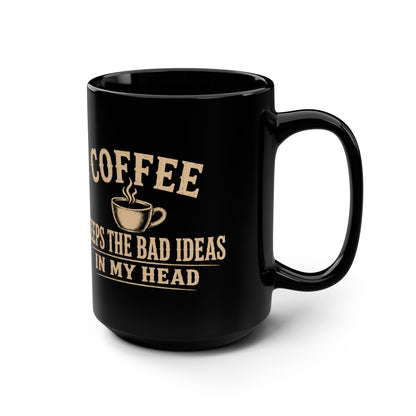 Black Mug, 15oz
