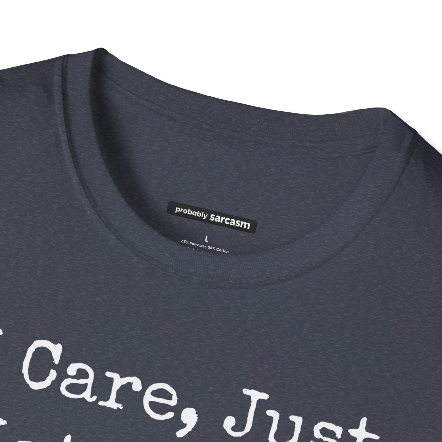 I Care, But Not Today