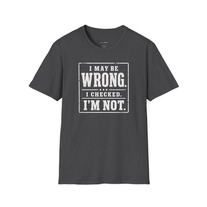 I MAYBE WRONG