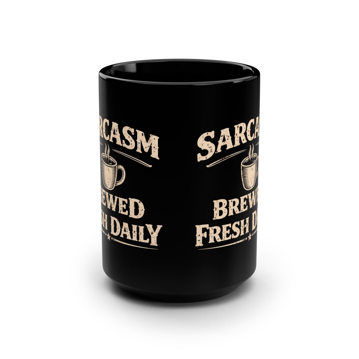 Black Mug, 15oz