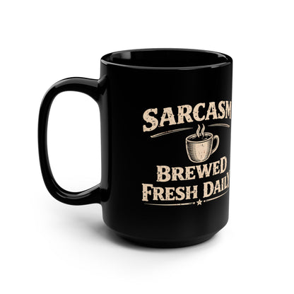 Black Mug, 15oz