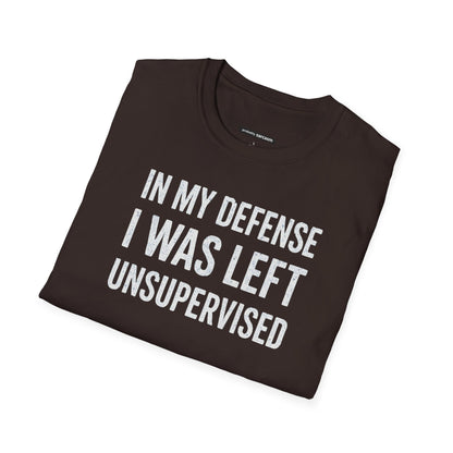 In My Defense I Was Left Unsupervised