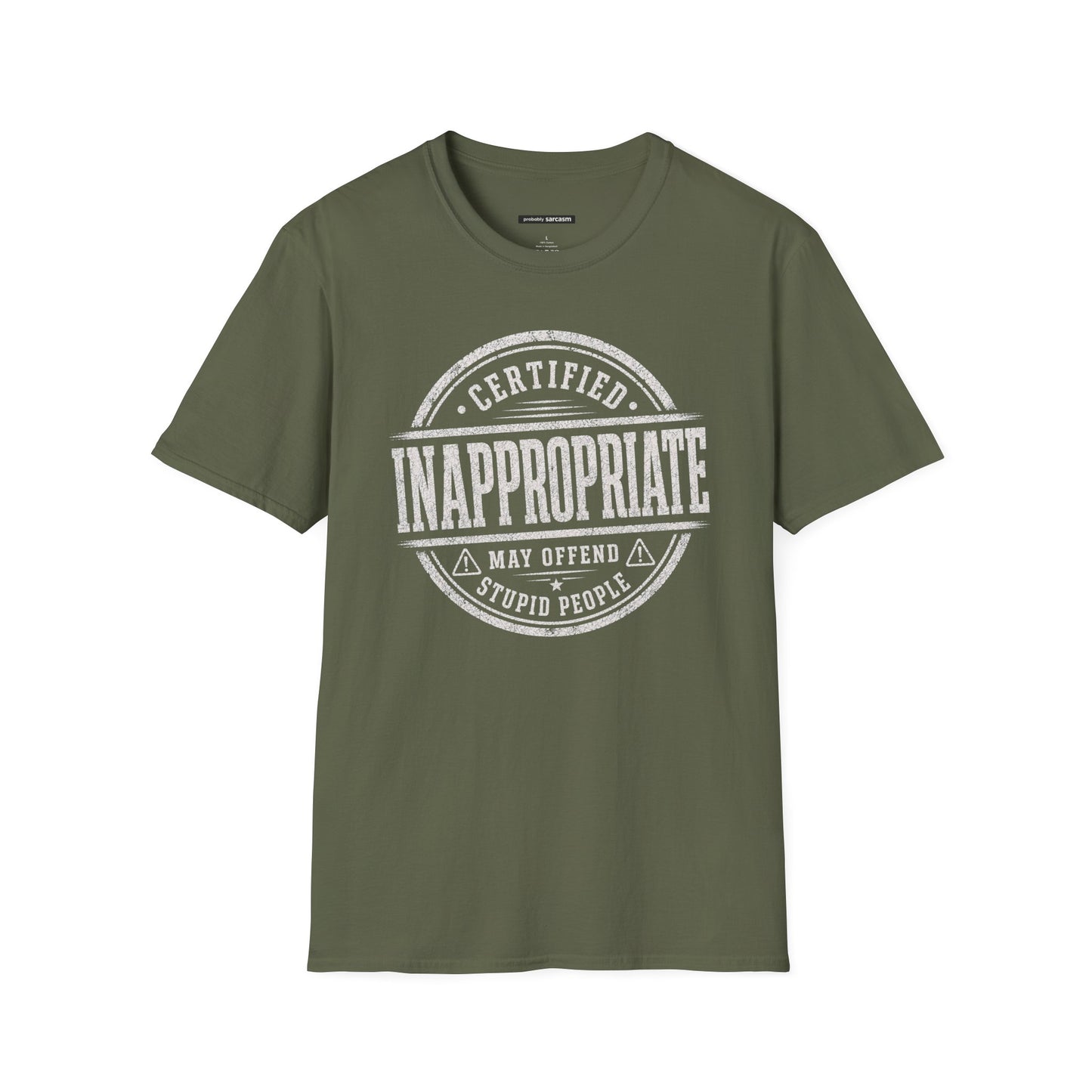 CERTIFIED INAPPROPRIATE