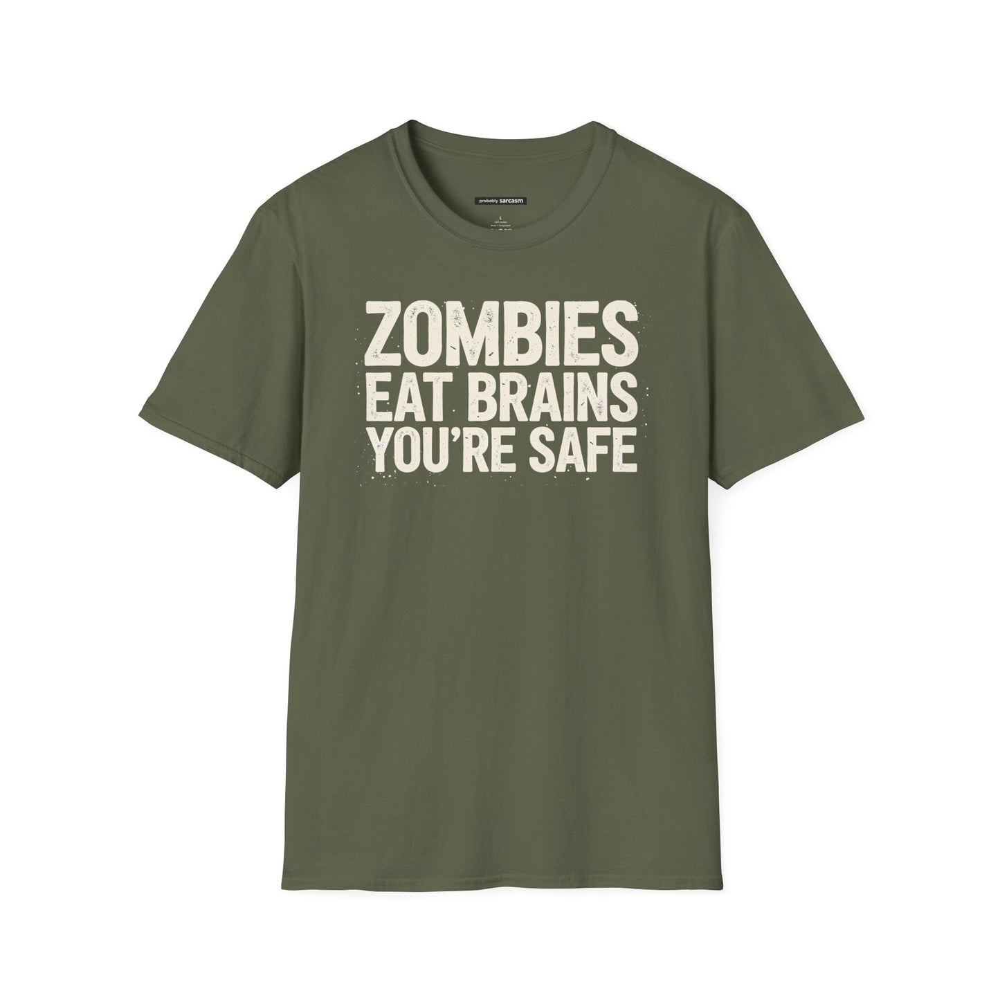 Zombies Eat Brains You’re Safe