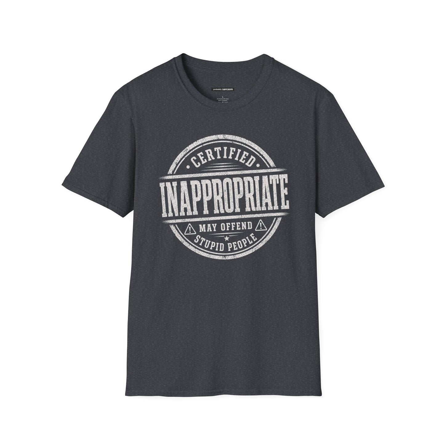 CERTIFIED INAPPROPRIATE