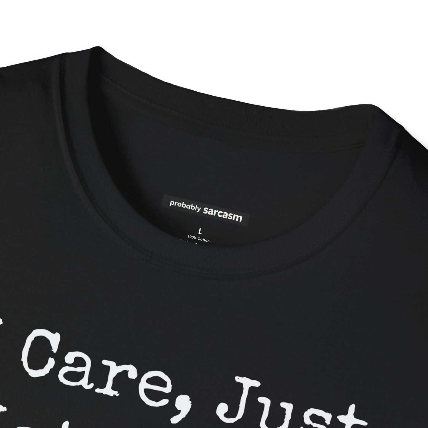 I Care, But Not Today