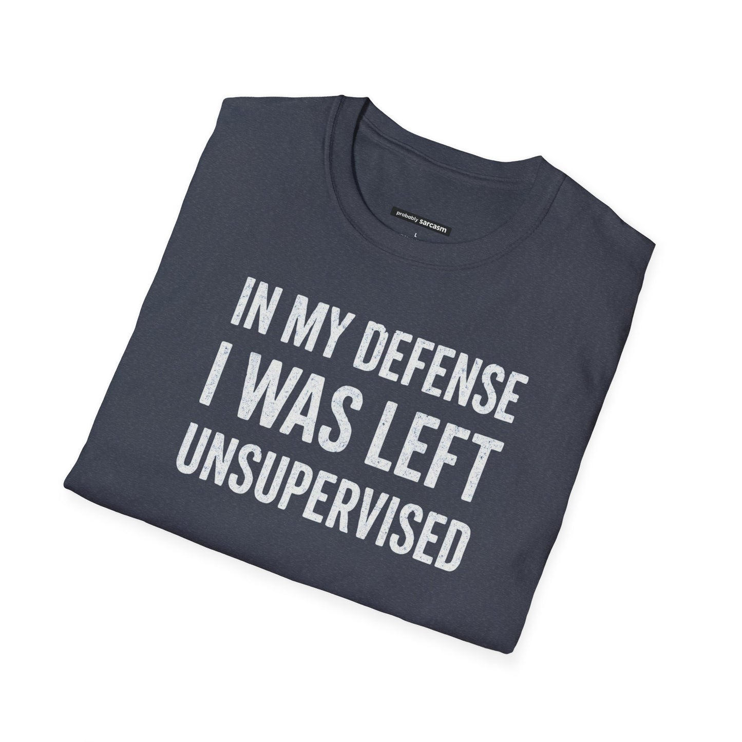 In My Defense I Was Left Unsupervised