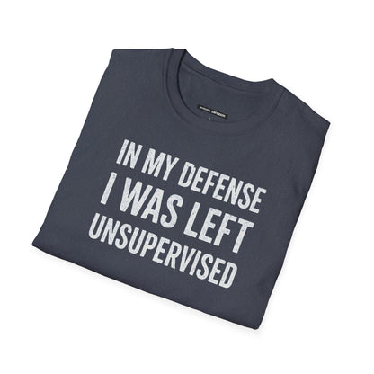 In My Defense I Was Left Unsupervised