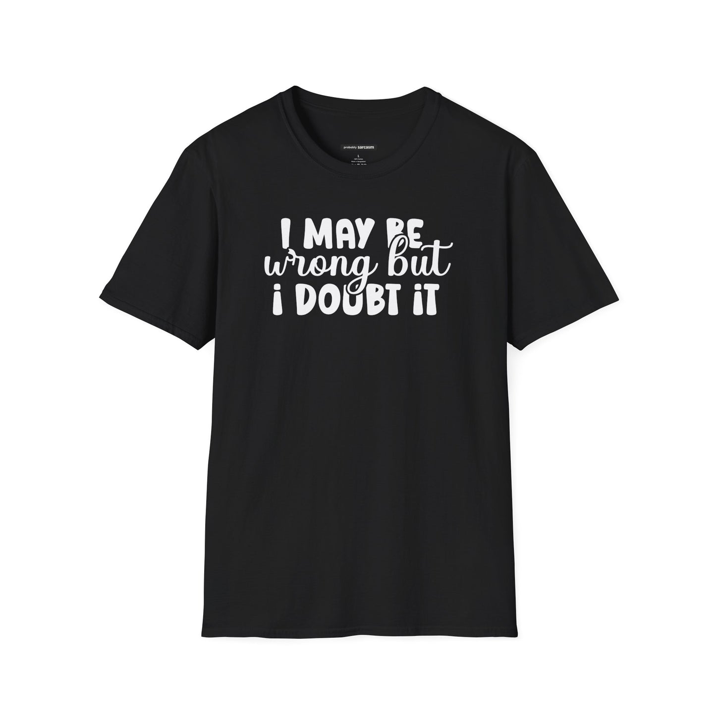 I May Be Wrong But I Doubt It