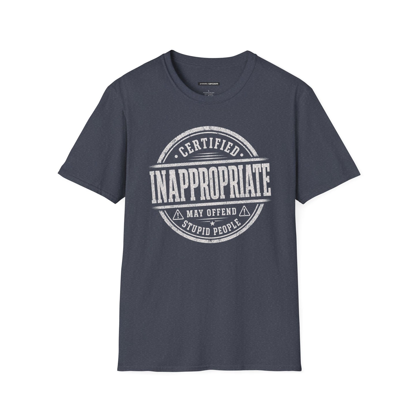 CERTIFIED INAPPROPRIATE