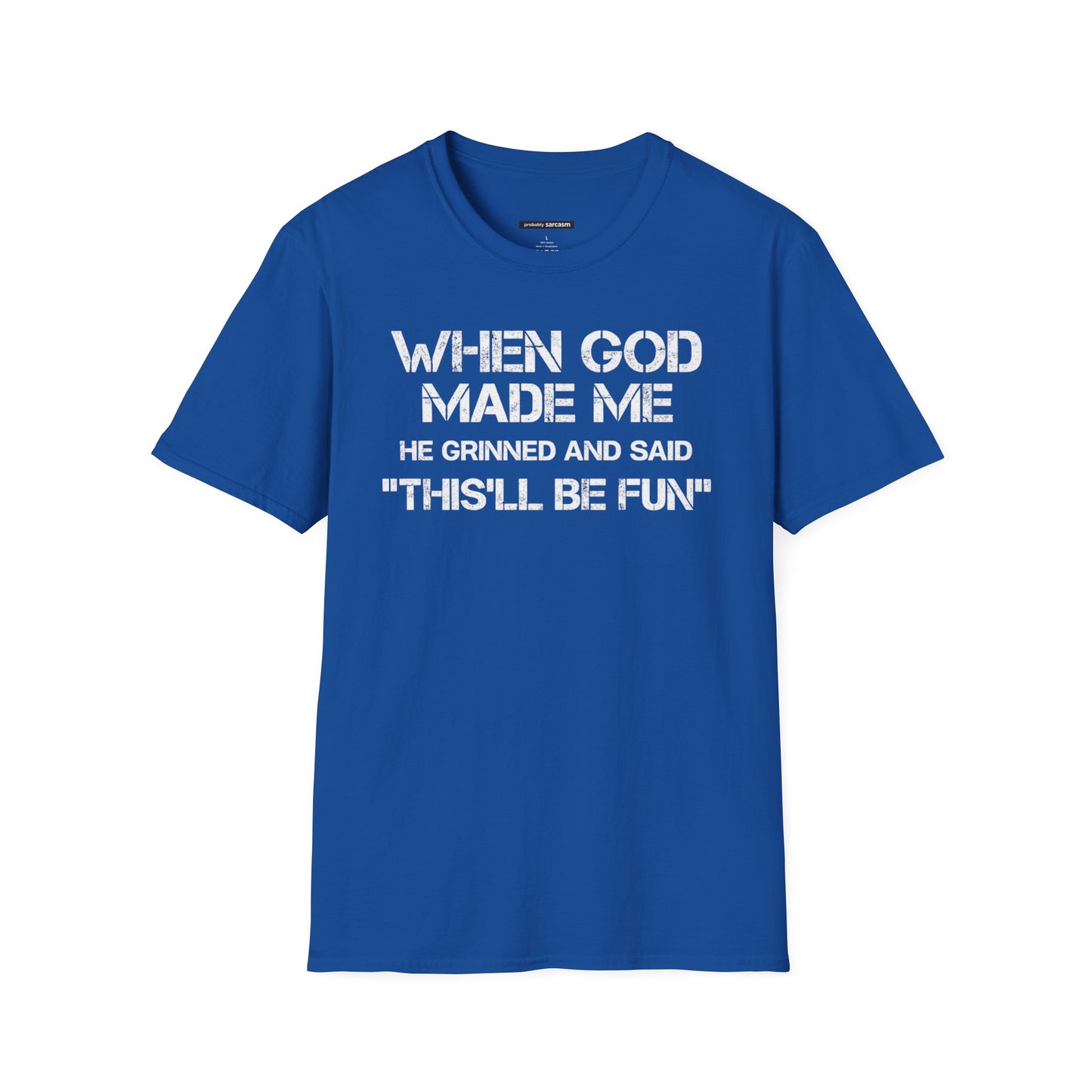 When God Made Me.. this will be fun
