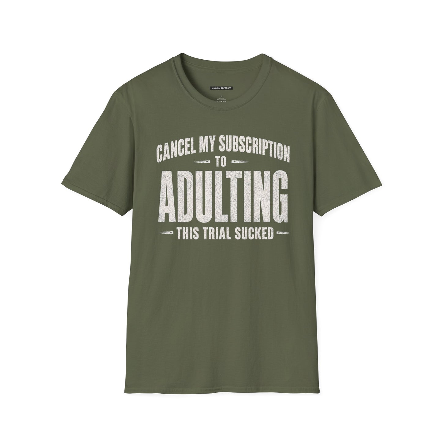 CANCEL MY SUBSCRIPTION TO ADULTING