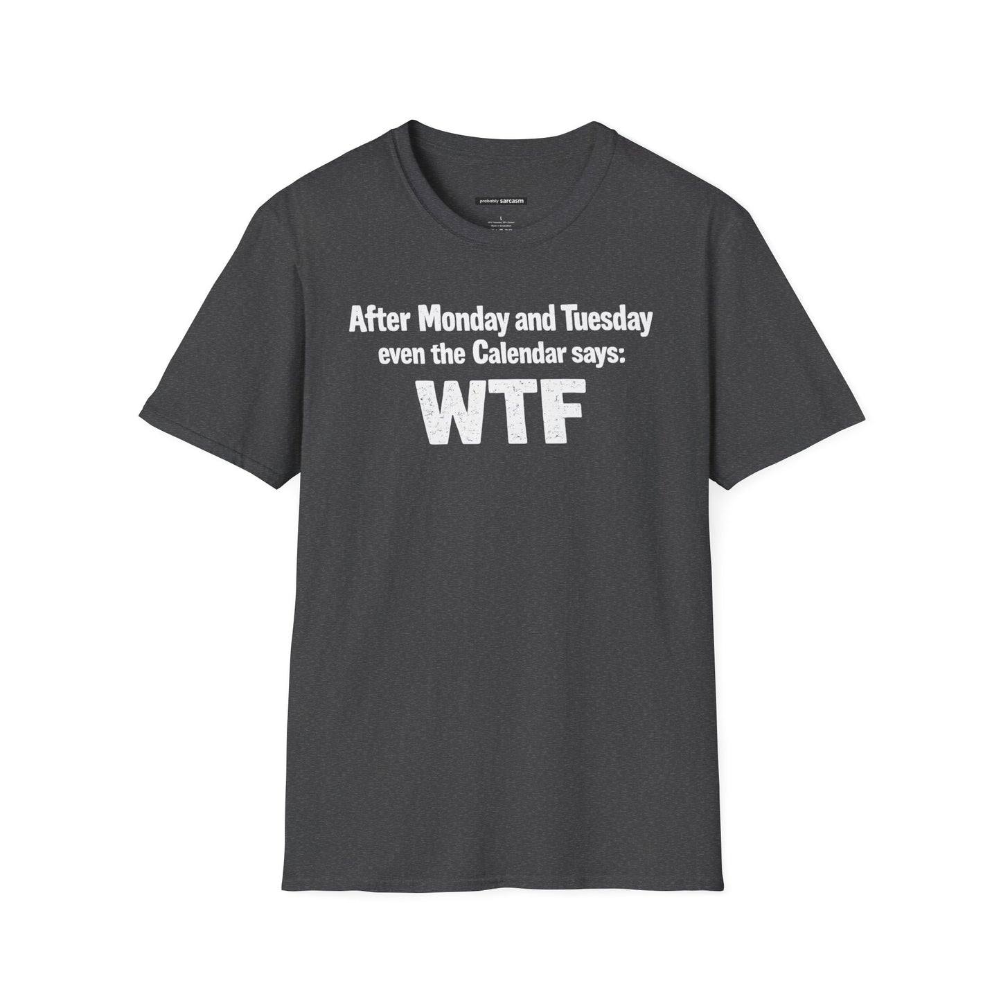After Monday and Tuesday even the Calendar says WTF