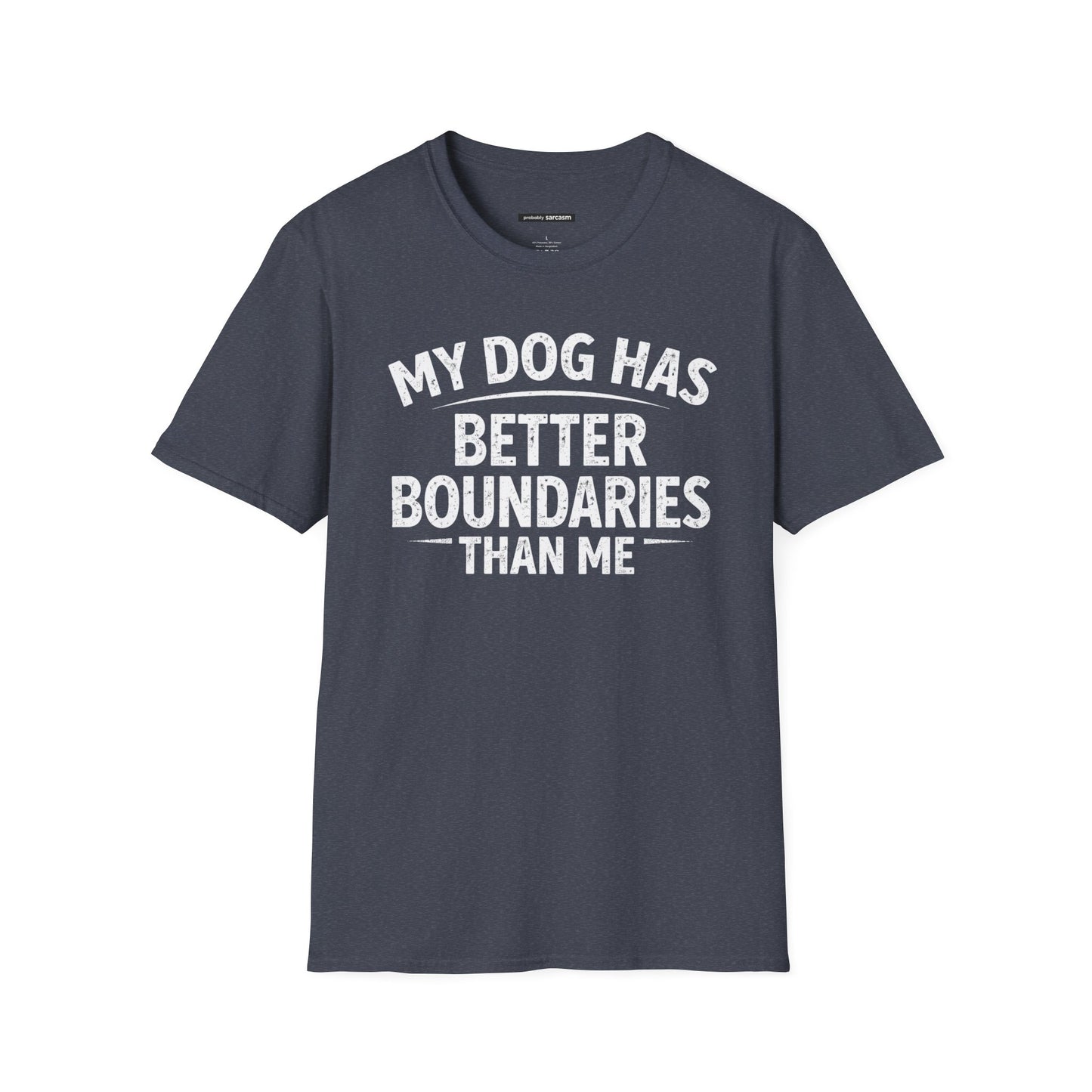 MY DOG HAS BETTER BOUNDARIES THAN ME